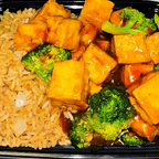 Best D25. General Tso's Tofu (Dinner Combo) in Columbia, SC